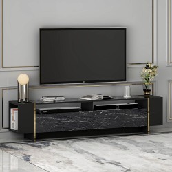 Angel TV Ünitesi Siyah Mermer