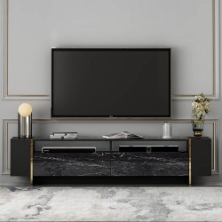 Angel TV Ünitesi Siyah Mermer Angel TV Ünitesi Siyah Mermer