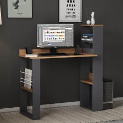 Aron Çalışma Masası Antrasit Kemençe