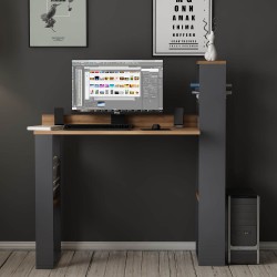 Aron Çalışma Masası Antrasit Kemençe Aron Çalışma Masası Antrasit Kemençe