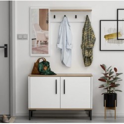 Atlantis Portmanto Beyaz Ceviz Atlantis Portmanto Beyaz Ceviz