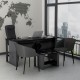 Boss Sehpali Ofis Masası, Büro Takımı, Çalıma Masası, Sehpa (Sandalye ve Aksesuarlar Dahil Değildir)