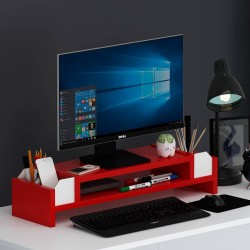 Çınar Monitör Yükseltici Kırmızı Beyaz