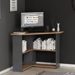 Corner Çalışma Masası Kemençe Antrasit Corner Çalışma Masası Kemençe Antrasit