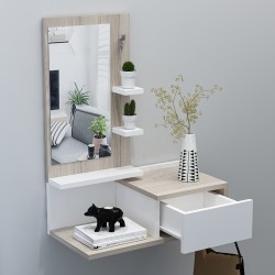 Enki Aynalı Dresuar Alize Beyaz Enki Aynalı Dresuar Alize Beyaz