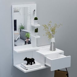 Enki Aynalı Dresuar Beyaz Enki Aynalı Dresuar Beyaz