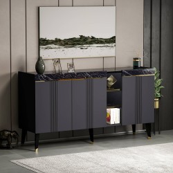 Karya Konsol Antrasit Mermer