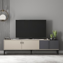 Modena Tv Ünitesi Kumtaşı Antrasit