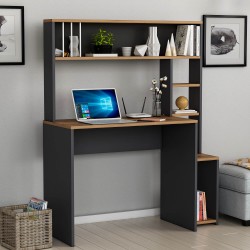 Olivia Çalışma Masası Antrasit Kemençe