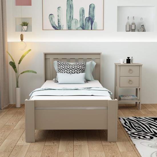 2 Set Yatak Odası Takımı Kumtaşı Optima Karyola Cevher Komodin