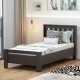 Optima Karyola Antrasit 190 x 90 cm | Modern ve Dayanıklı Tek Kişilik Karyola