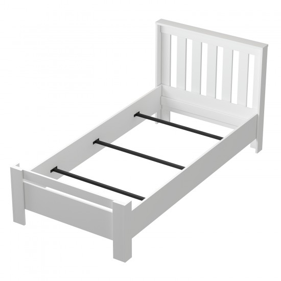 Optima Karyola Beyaz 190 x 90 cm | Modern ve Dayanıklı Tek Kişilik Karyola