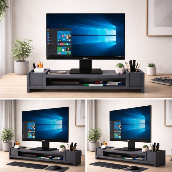 Ordena Antrasit Ergonomi Monitör Yükselticisi
