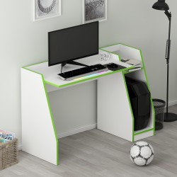ROBY GAMER OYUNCU MASASI BEYAZ YEŞİL