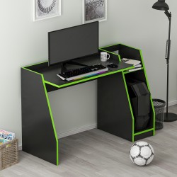 ROBY GAMER OYUNCU MASASI SİYAH YEŞİL