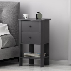 Sem 2 Çekmeceli Komodin Antrasit