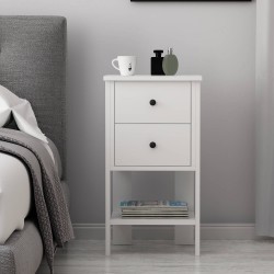 Sem 2 Çekmeceli Komodin Beyaz Sem 2 Çekmeceli Komodin Beyaz