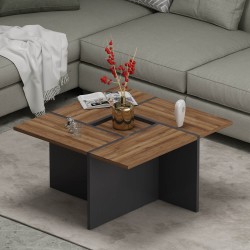 Silva Orta Sehpa Ceviz Antrasit