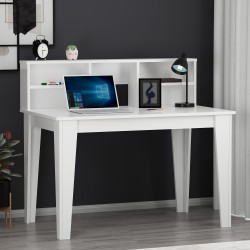 Şimal Plus Beyaz Çalışma Masası
