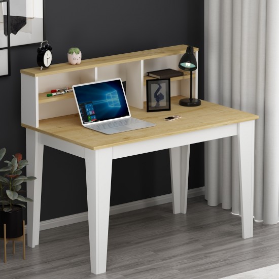 Şimal Plus Beyaz Safirmeşe Çalışma Masası