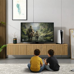 Vesta Ledli TV Ünitesi – Işıklı Ledli Kapaklı TV Ünitesi Sepet Yunus