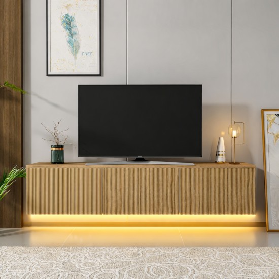 Vesta Ledli TV Ünitesi – Işıklı Ledli Kapaklı TV Ünitesi Sepet Yunus